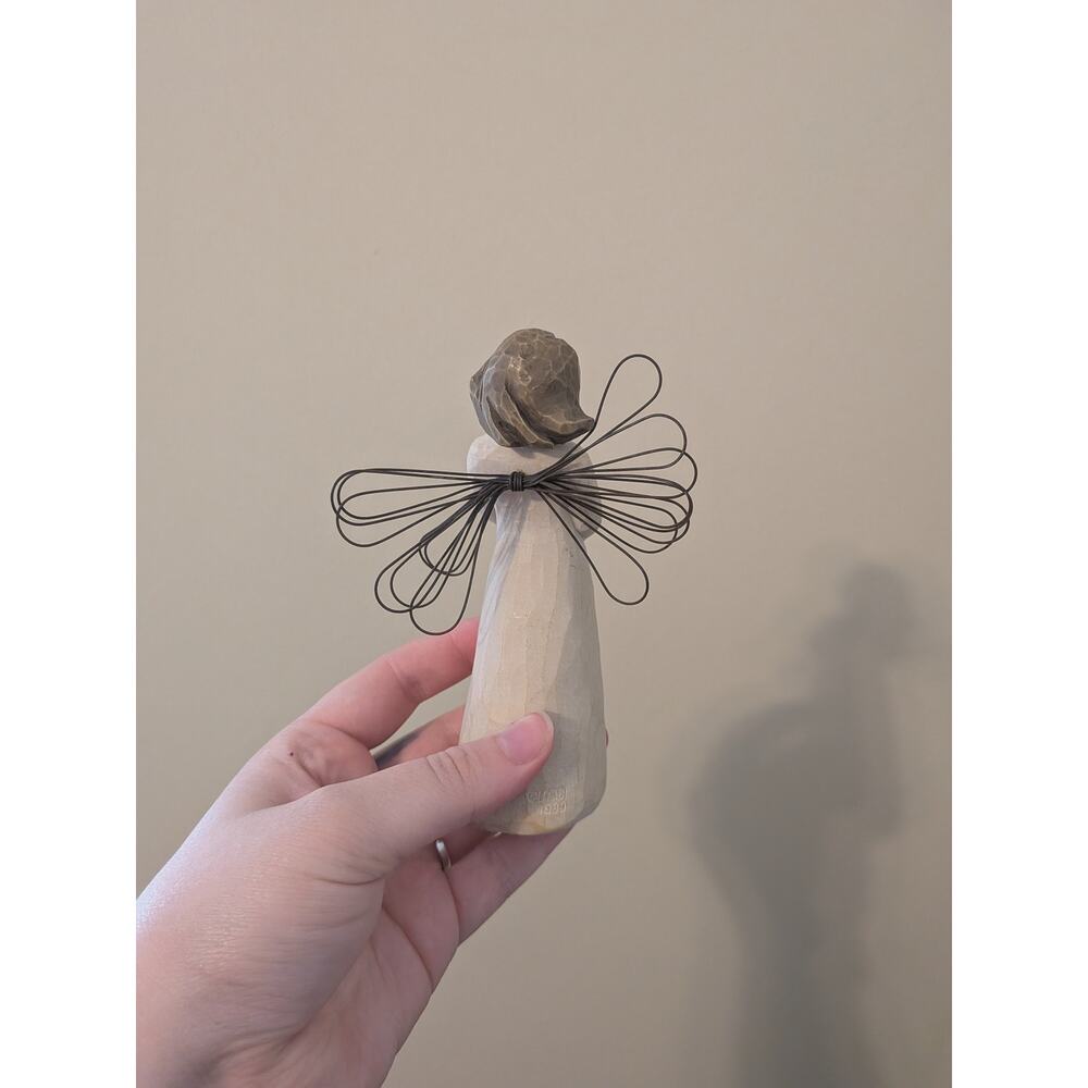 Vintage "Angel of Light" Authentic Willow Tree Angel Wire Wings By Susan Lordi - Picture 3 of 5